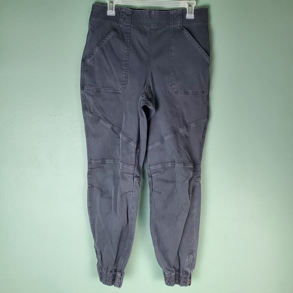 Spanx Women's Stretch Mid Rise Twill Joggers Size XL
